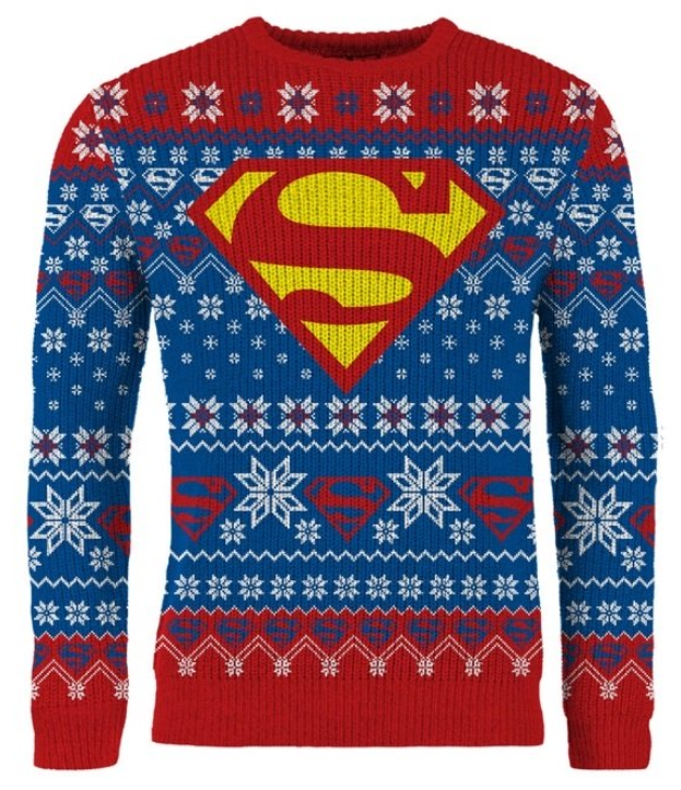 Superman julesweater Superman juletrøje til herre
