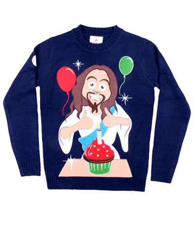 Happy Birthday, Jesus julesweater